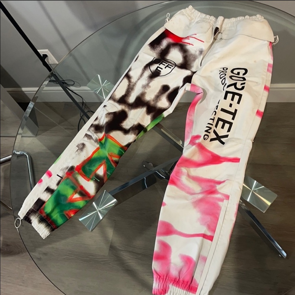 Off-white c/o virgil abloh x Goretex joggers small